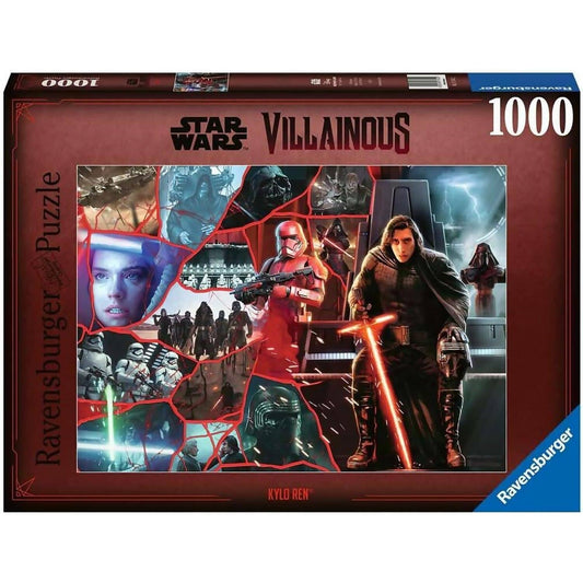 Ravensburger - Star Wars Villainous: Kylo Ren Jigsaw Puzzle 1000 Pieces