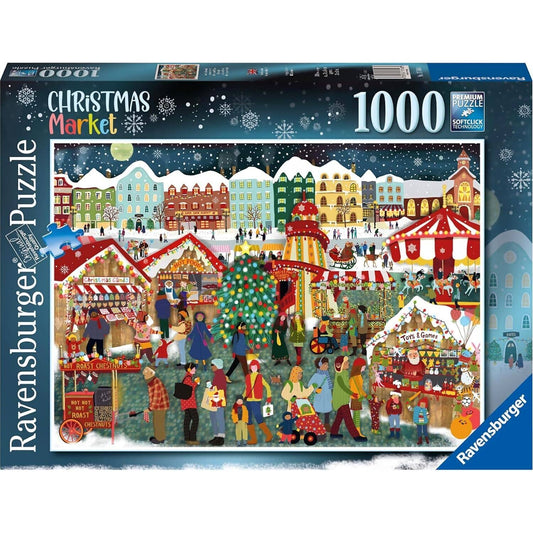 Ravensburger - Christmas Market Jigsaw Puzzle 1000 Pieces