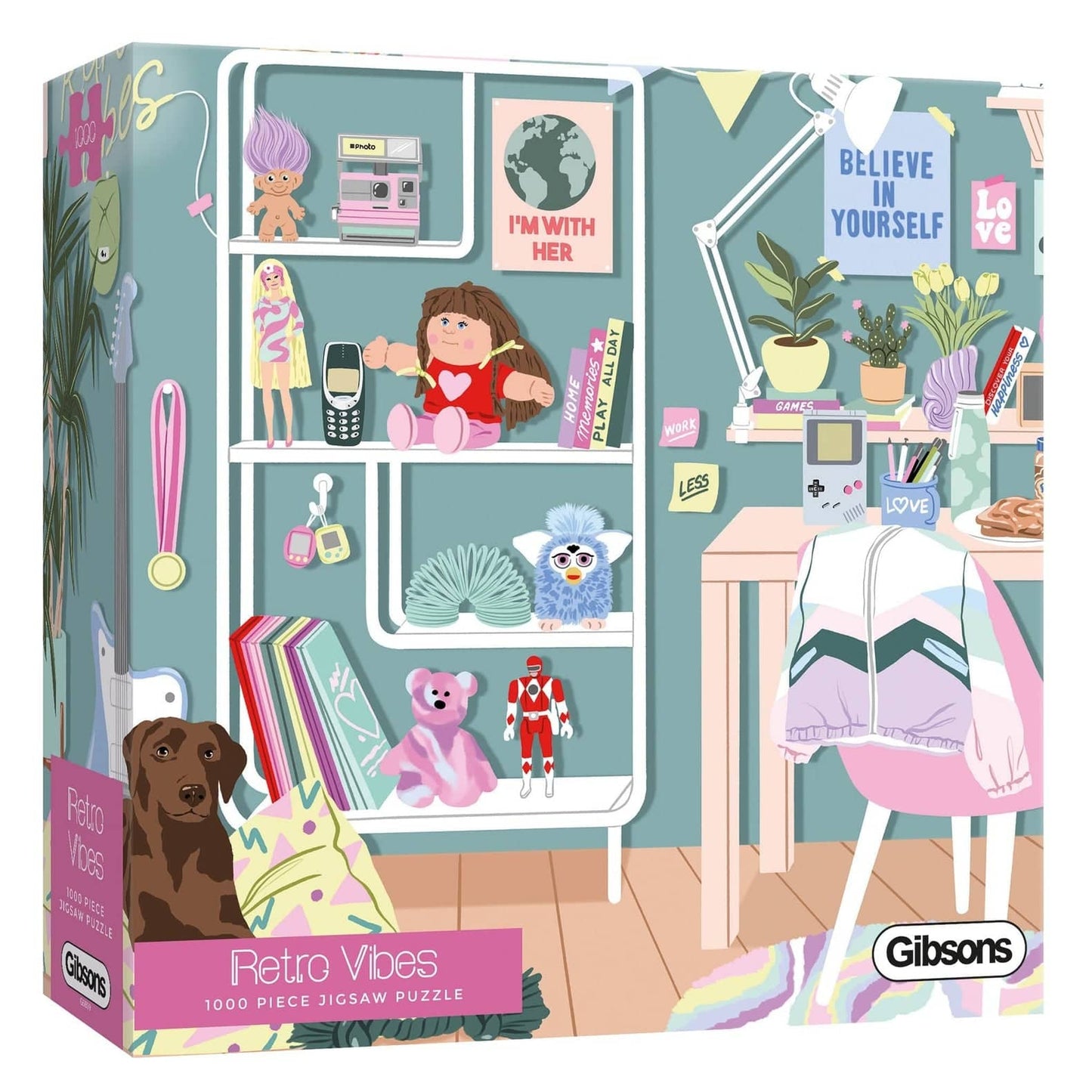 Gibsons - Retro Vibes - Jigsaw Puzzle 1000 Pieces