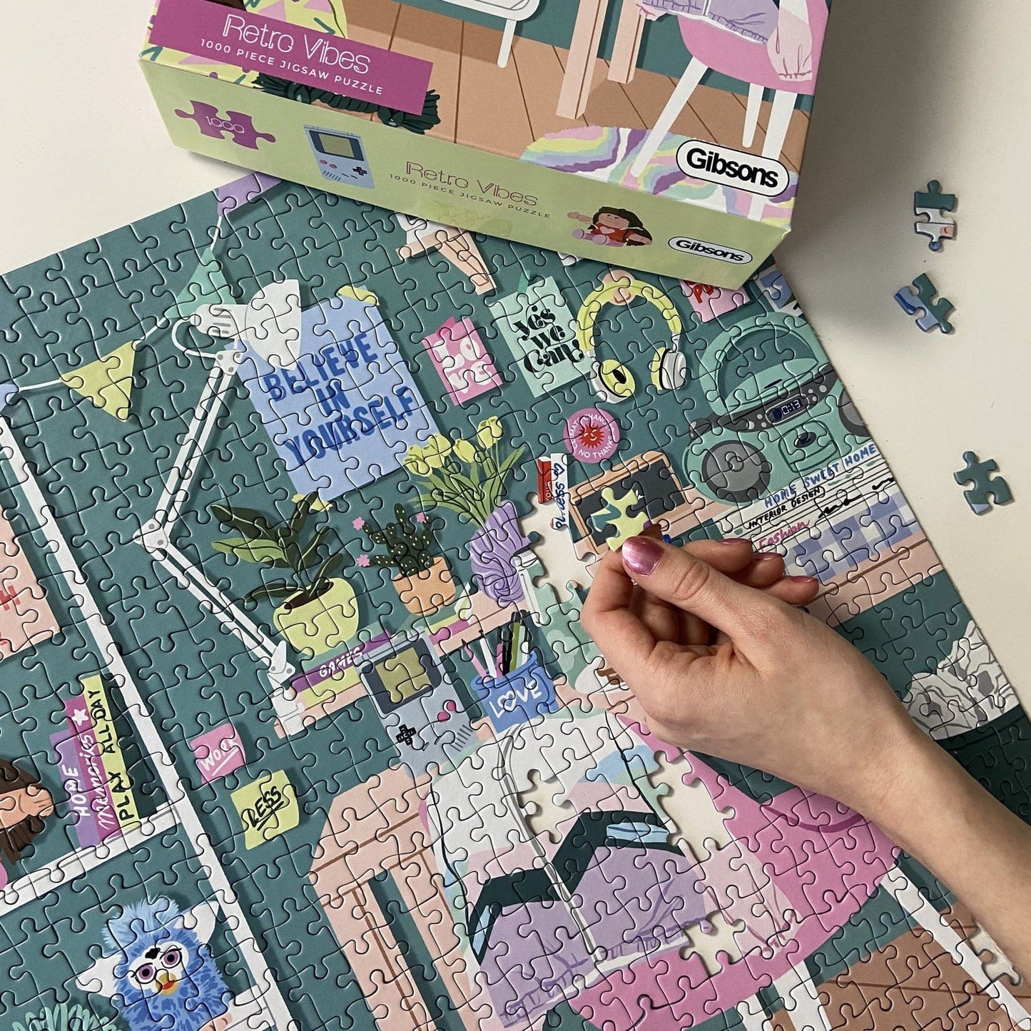 Gibsons - Retro Vibes - Jigsaw Puzzle 1000 Pieces