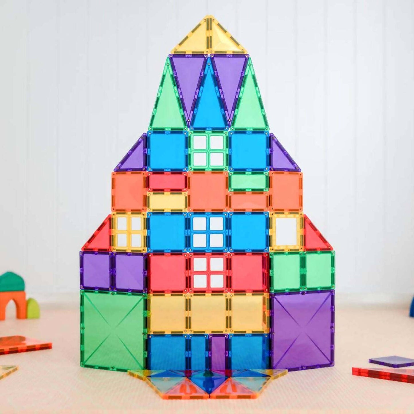 Connetix - Magnetic Tiles Rainbow Creative Pack 102pc