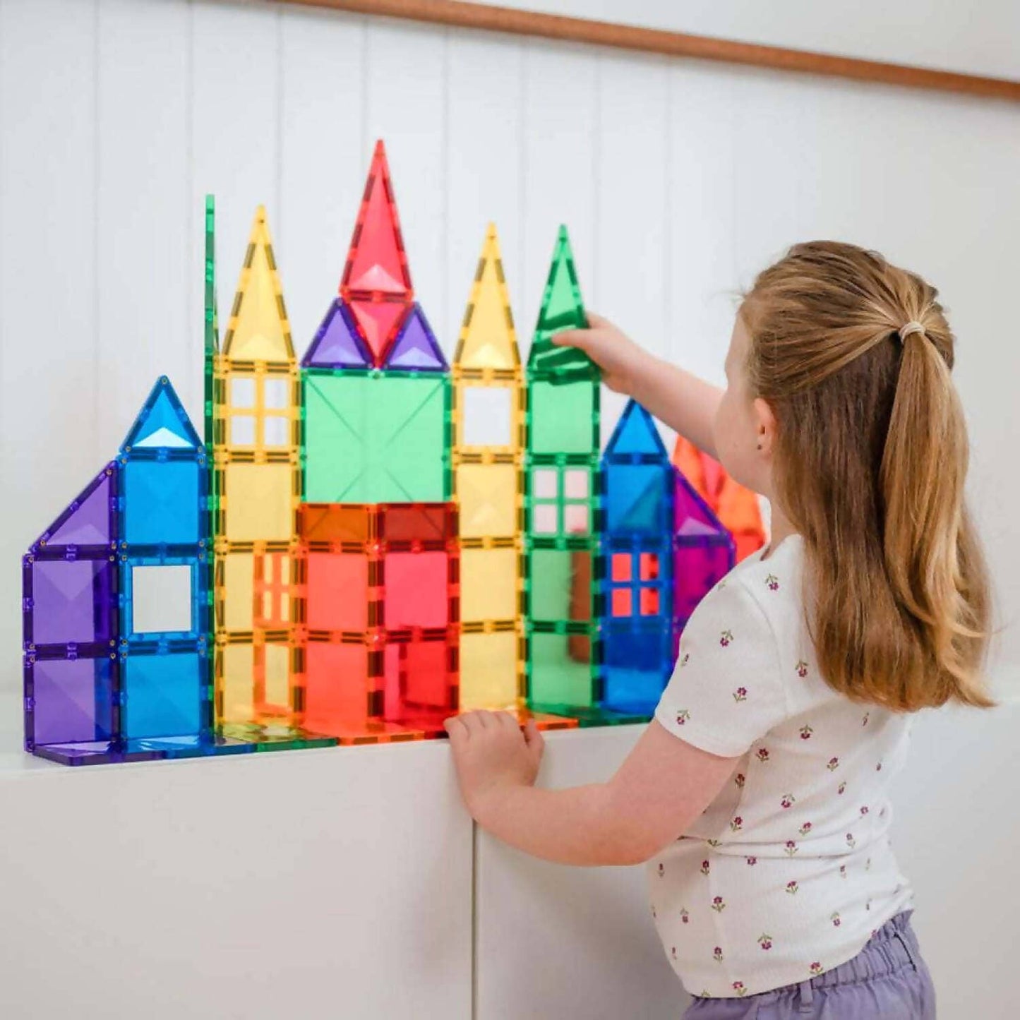 Connetix - Magnetic Tiles Rainbow Creative Pack 102pc