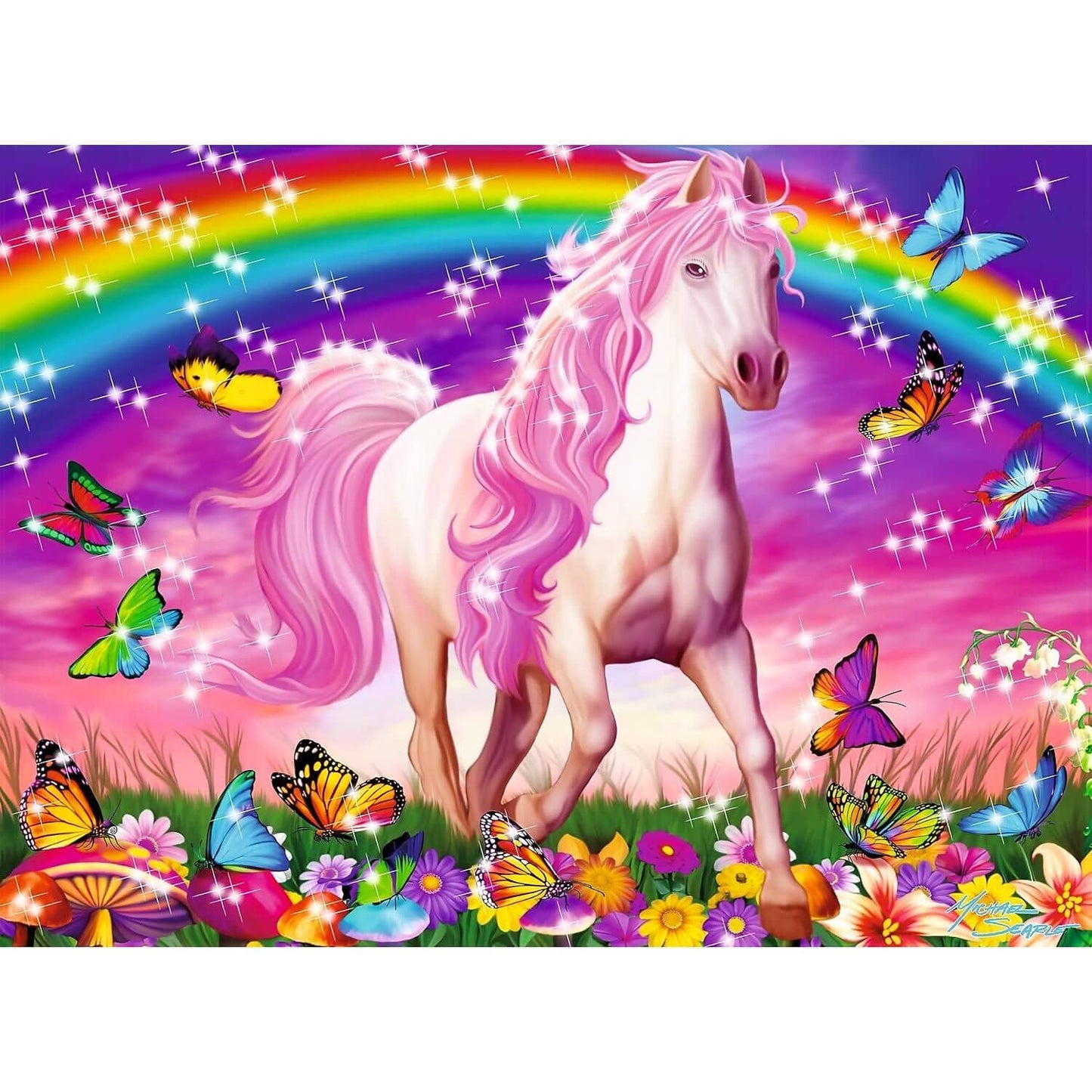 Ravensburger - Horse Dream Glitter Jigsaw Puzzle Xxl 100 Pieces