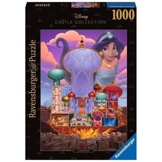 Ravensburger - Disney Castles Jasmine Jigsaw Puzzle 1000 Pieces