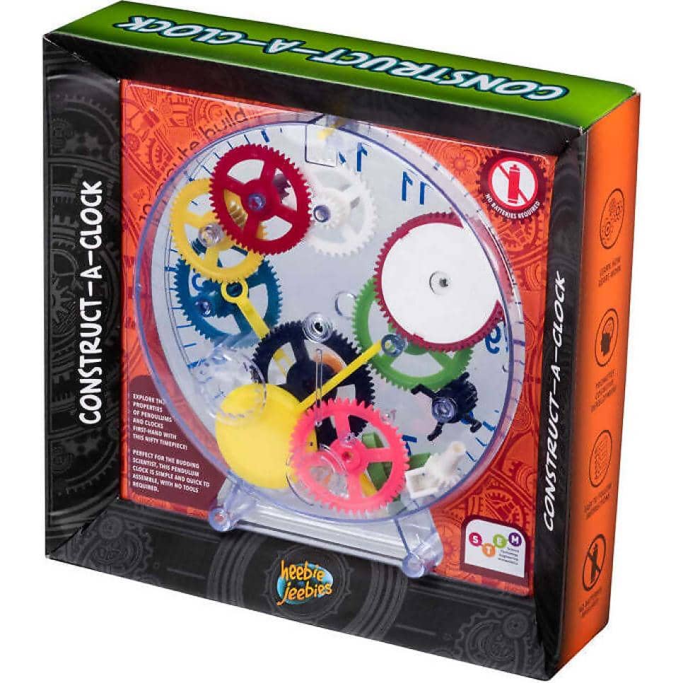 Heebie Jeebies - Construct A Clock | Build Your Own Clock Kit