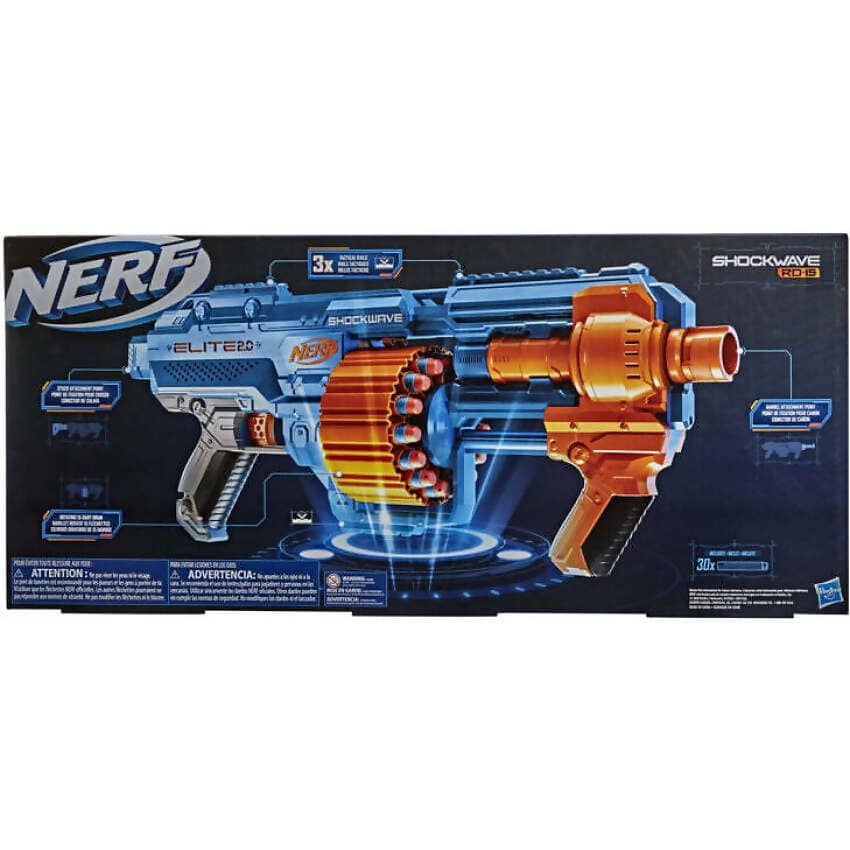 Nerf - Elite 2.0 Shockwave Rd-15 - Hasbro