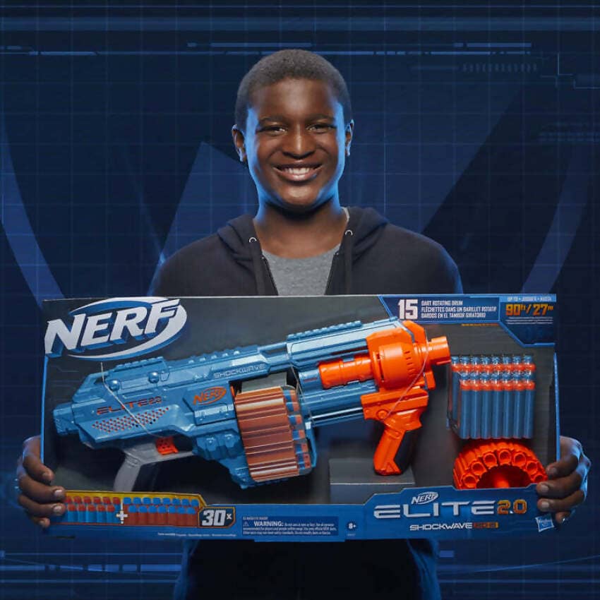 Nerf - Elite 2.0 Shockwave Rd-15 - Hasbro