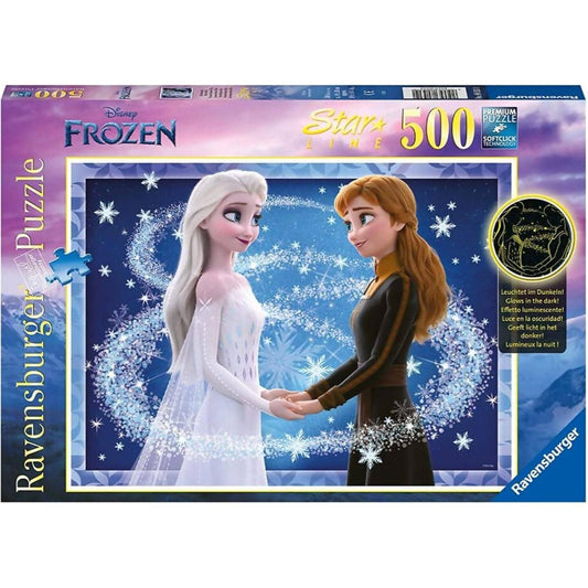 Ravensburger - Disney Frozen Sisters Anna & Elsa Jigsaw Puzzle 500 Pieces
