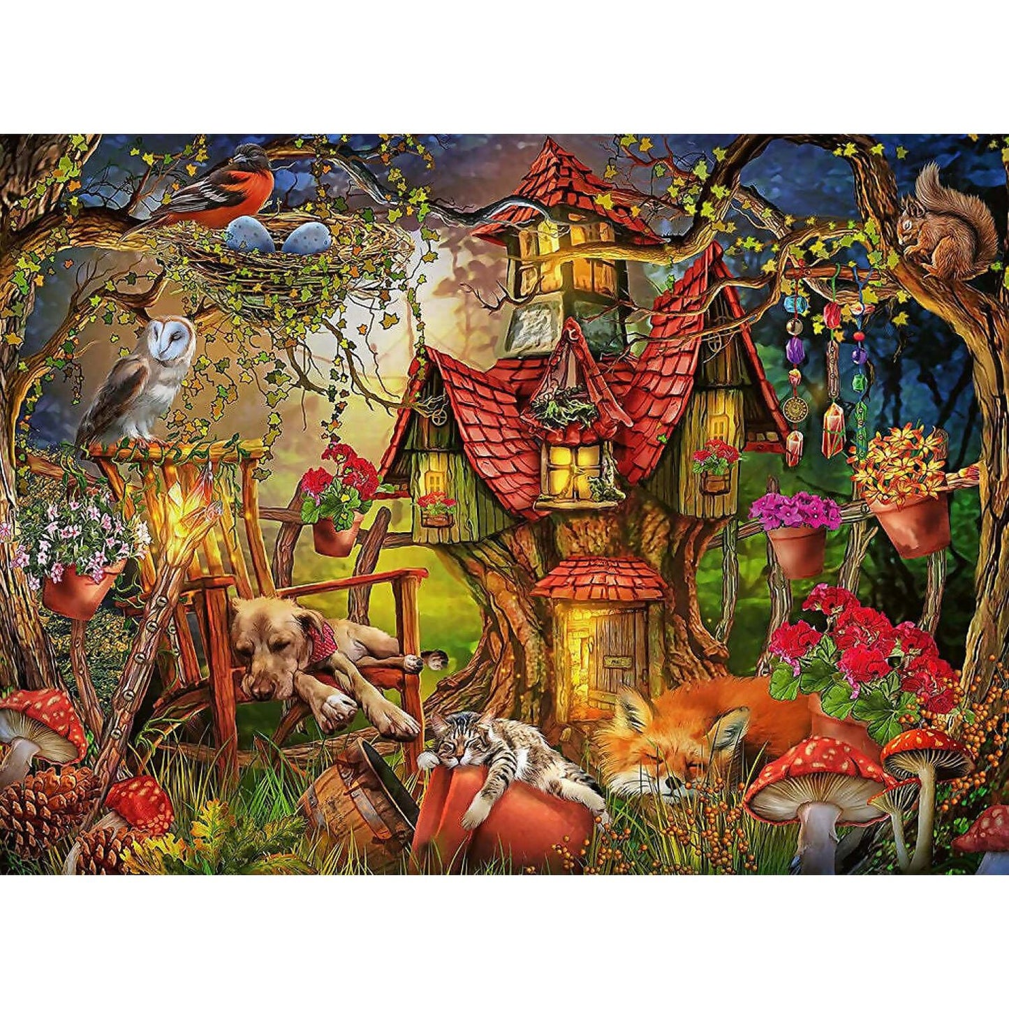 Ravensburger - The Little Cottage Jigsaw Puzzle 200 Pieces