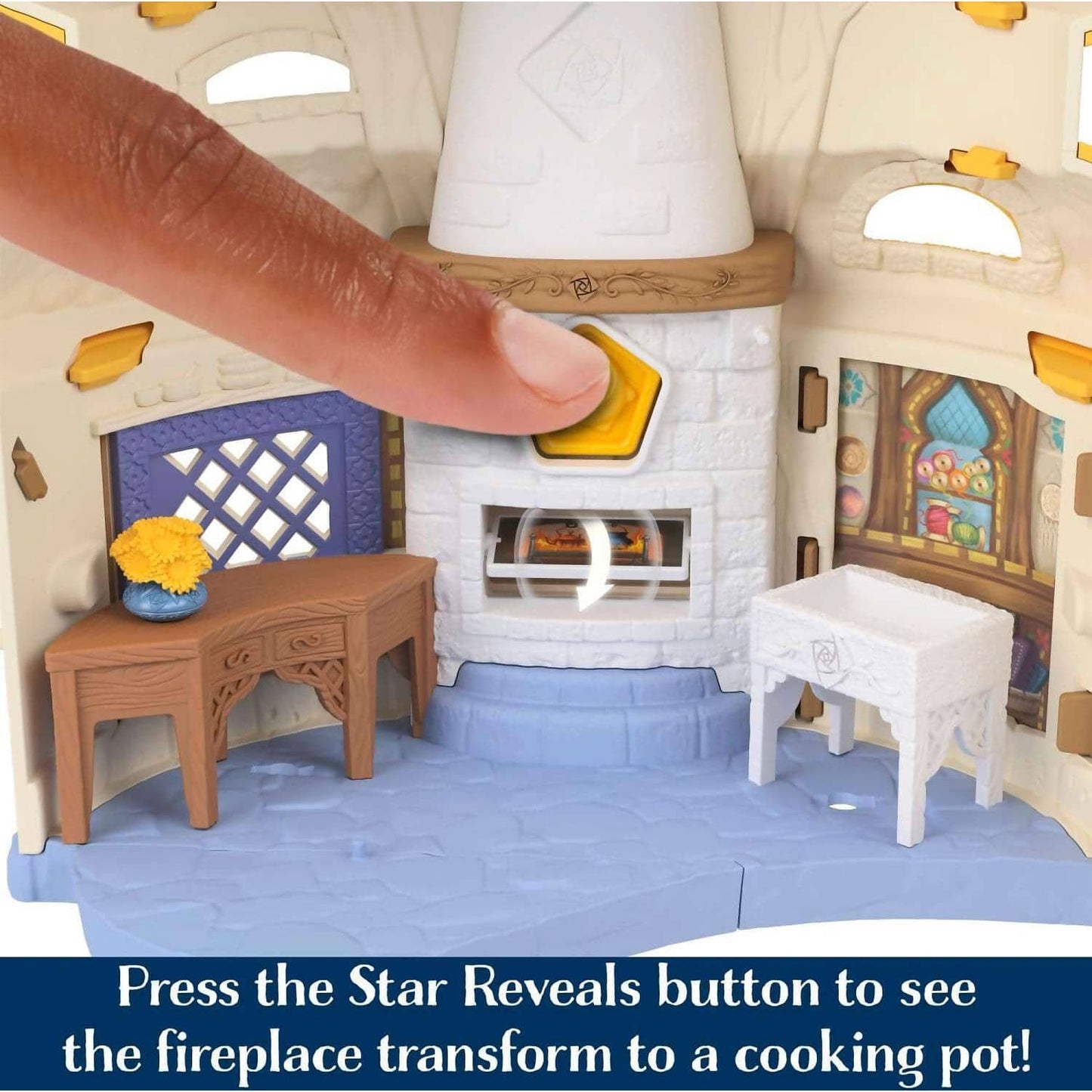 Disney Wish - Mini Doll & Dollhouse Playset Asha Of Rosas Cottage With Micro Doll Star Figure & 15+ Furniture & Accessories Travel Toys