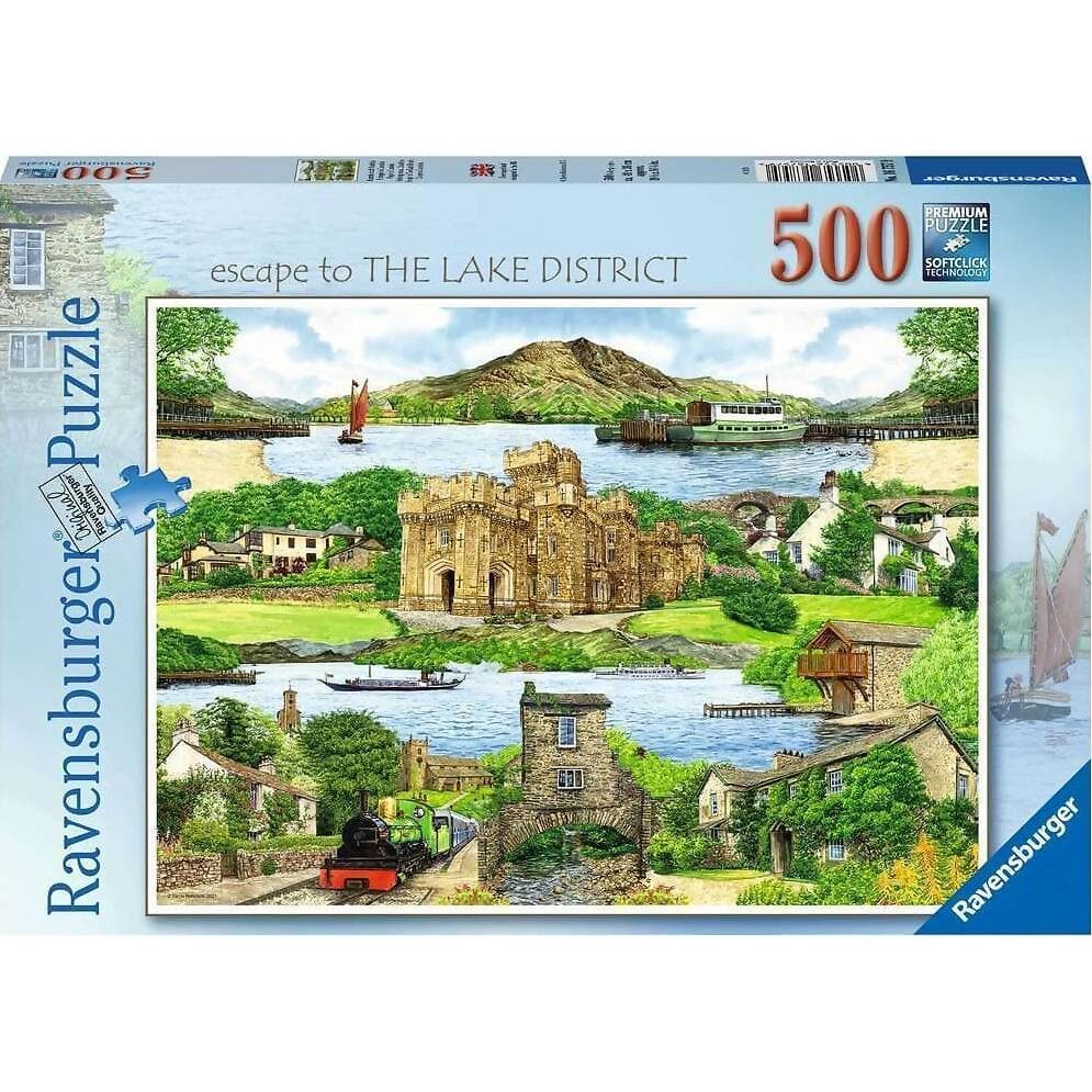 Ravensburger - Escape To The Lakes District Jigsaw Puzzle 500 Pieces