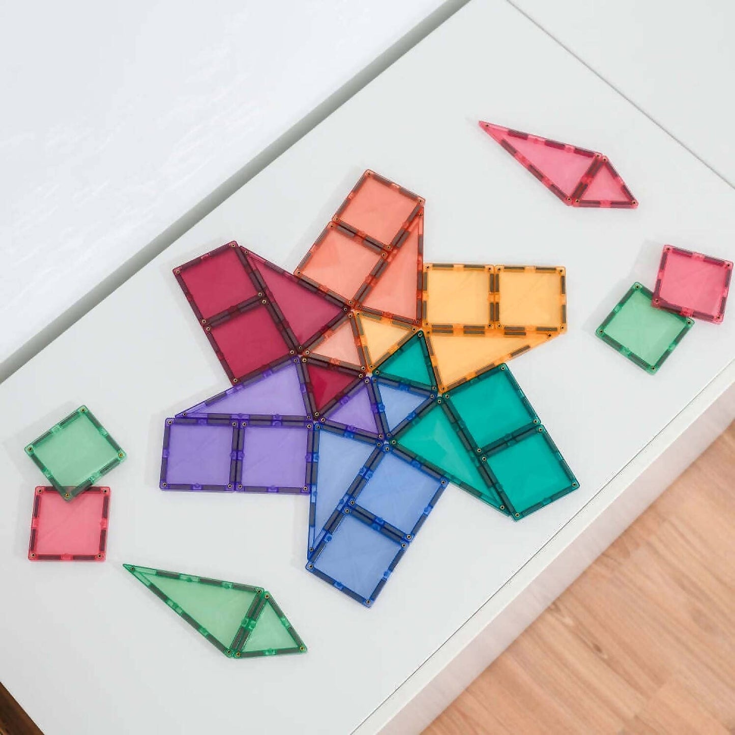 Connetix - Magnetic Tiles Pastel Mini Pack  32pc