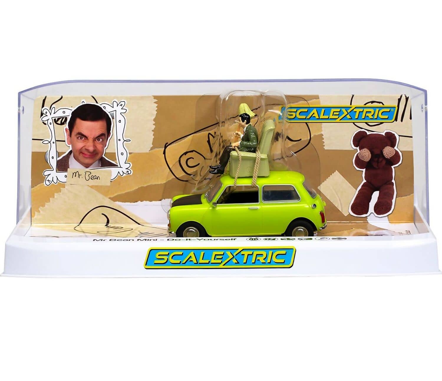 Scalextric - C4334 Mr Bean Mini - Do-it-yourself