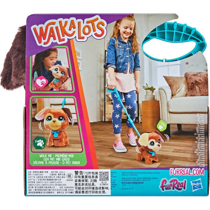 Furreal - Walkalots Big Wags Brown Dog - Hasbro