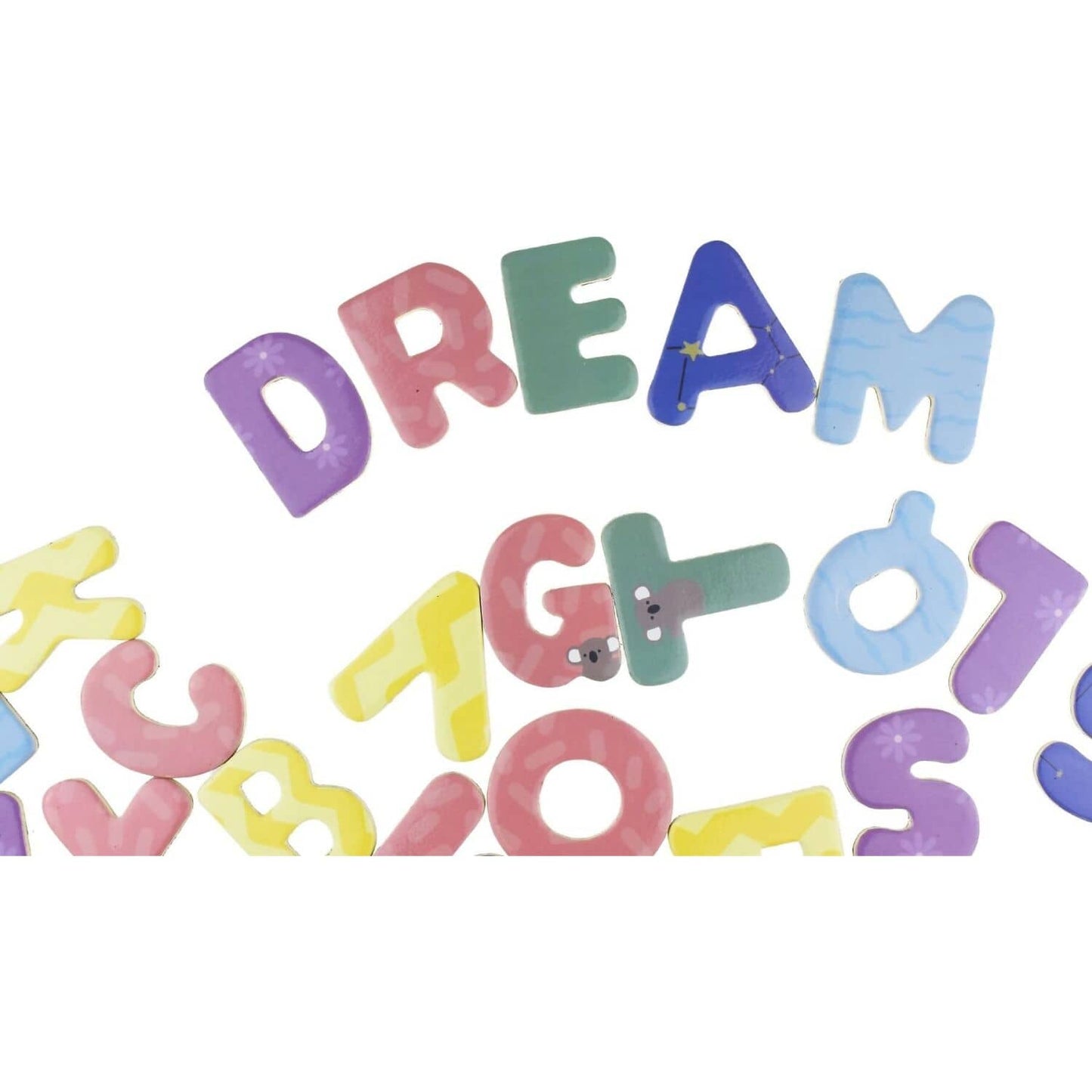 Koala Dream - Fridge Friends Wooden Magnetic Alphabet Uppercase 40pce