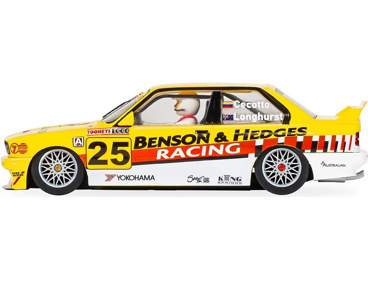 Scalextric - C4401 Bmw E30 M3 - Bathurst 1000 1992 - Longhurst+ Cecotto