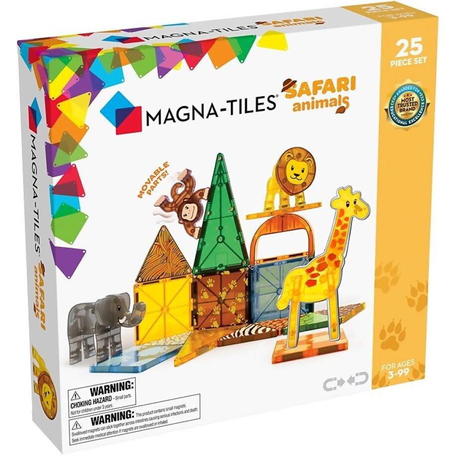 Magna Tiles - Safari Animals 25 Piece Set - Johnco
