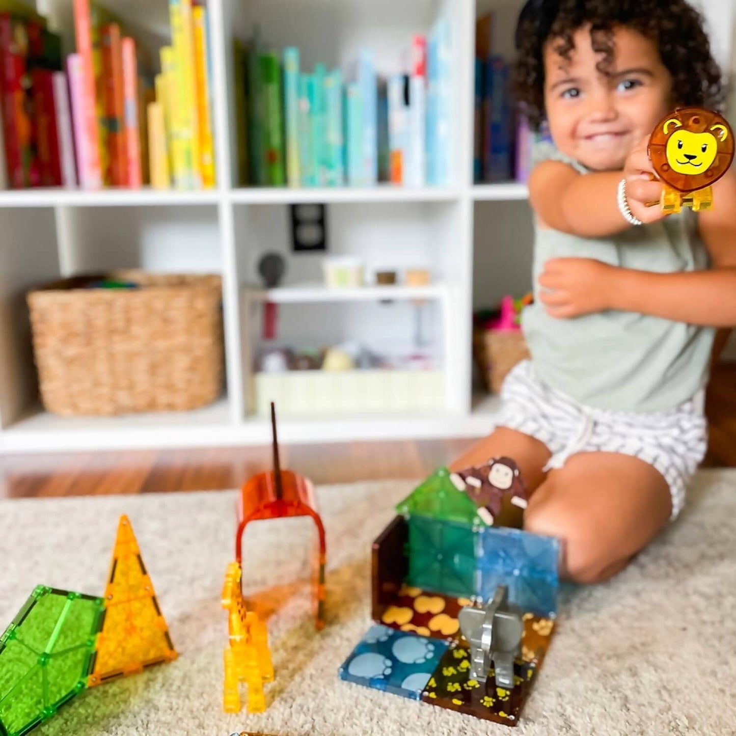 Magna Tiles - Safari Animals 25 Piece Set - Johnco