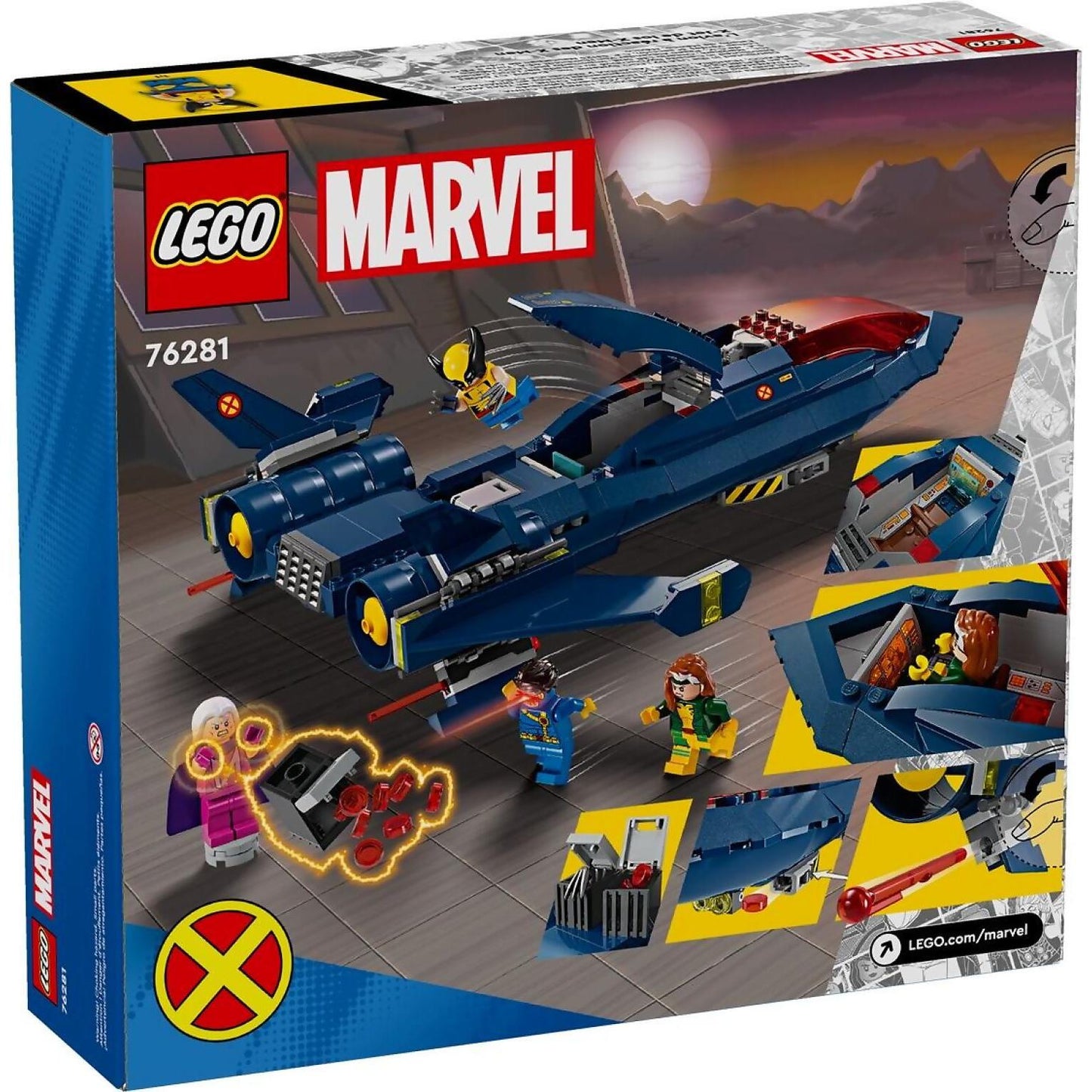 LEGO 76281 X-Men X-Jet - Super Heroes Marvel