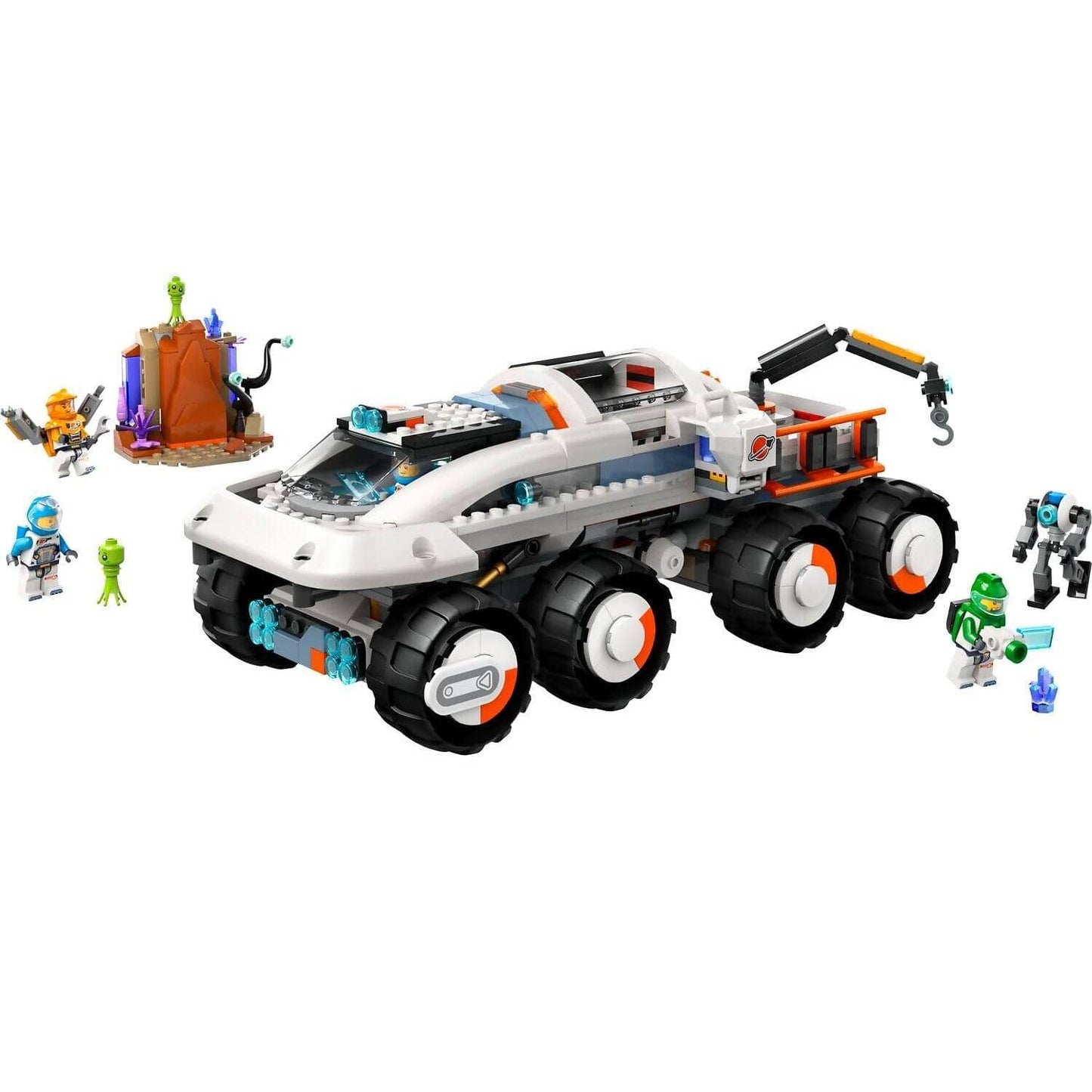 LEGO 60432 Command Rover and Crane Loader - City