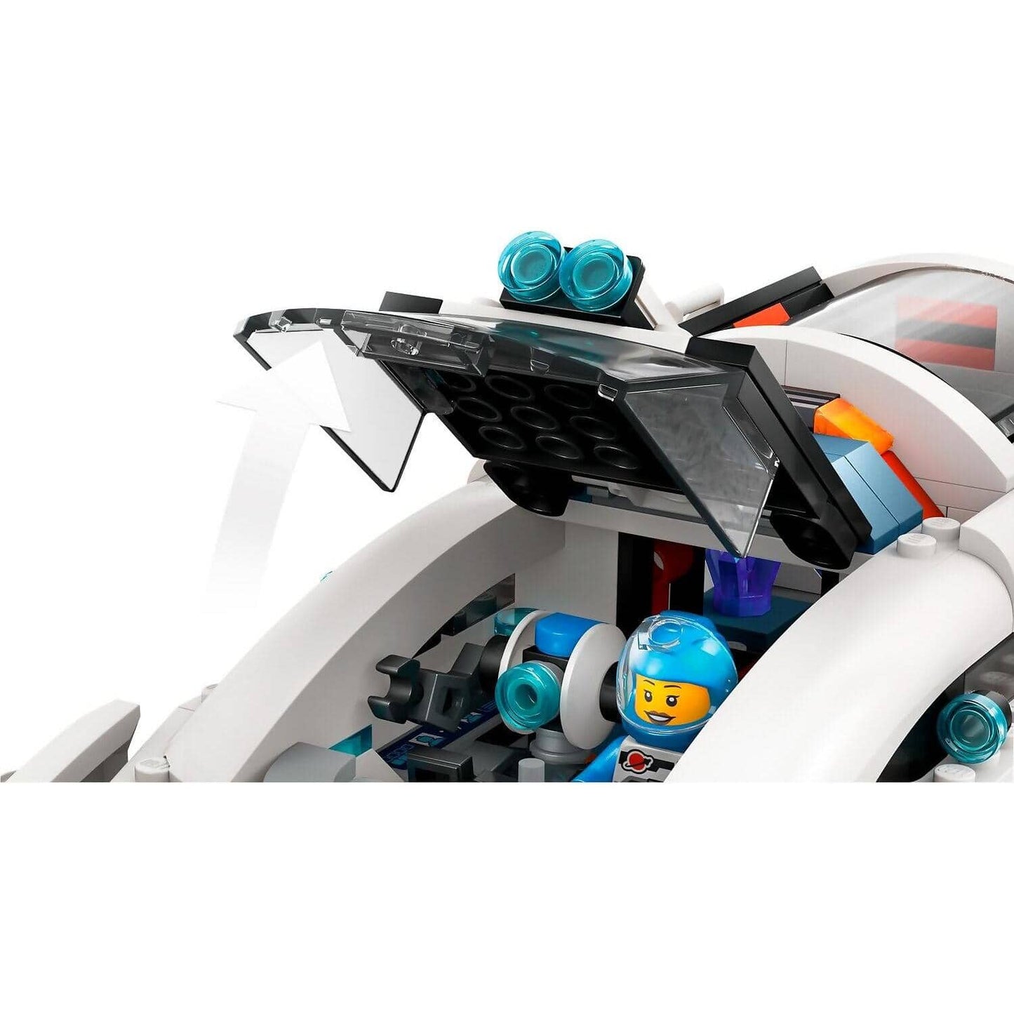 LEGO 60432 Command Rover and Crane Loader - City