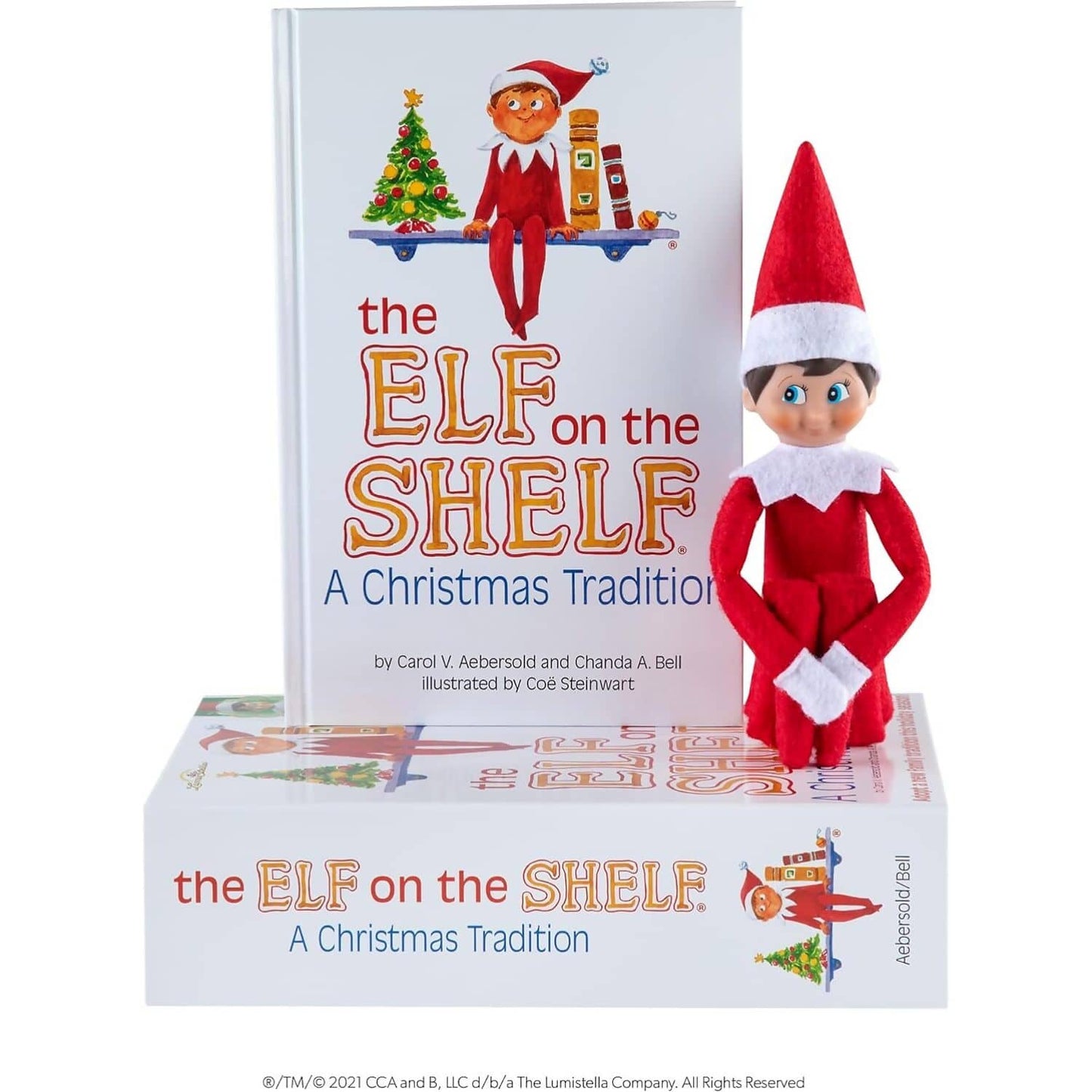 The Elf On The Shelf - A Christmas Tradition Elf and Book Box Set