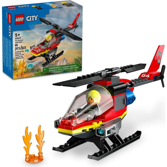 LEGO 60411 Fire Rescue Helicopter - City