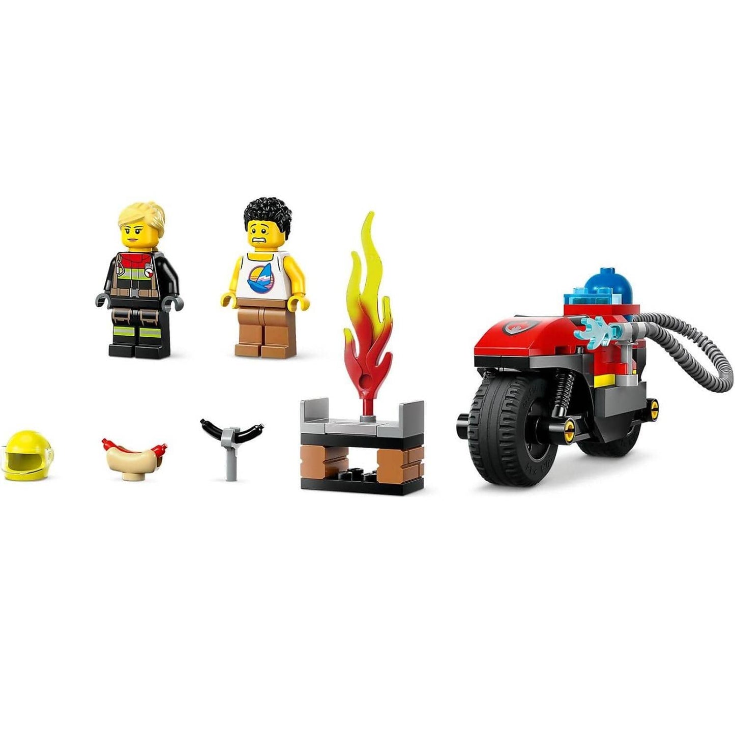 LEGO 60410 Fire Rescue Motorcycle - City 4+