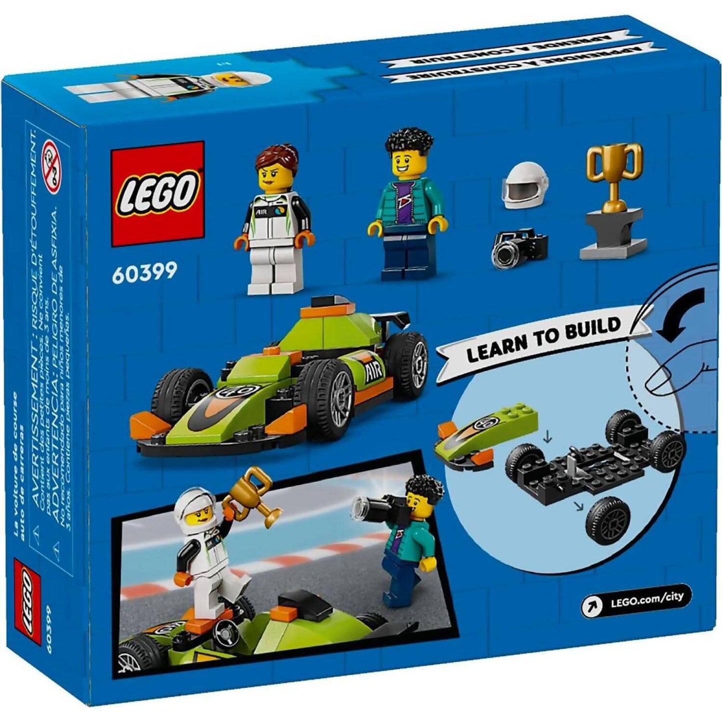 LEGO 60399 Green Race Car - City 4+