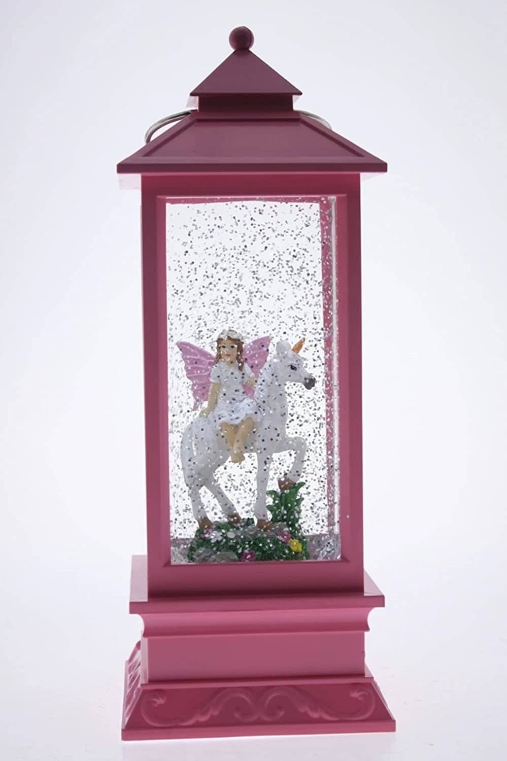 Cotton Candy - Pink Lantern With Unicorn & Fairy