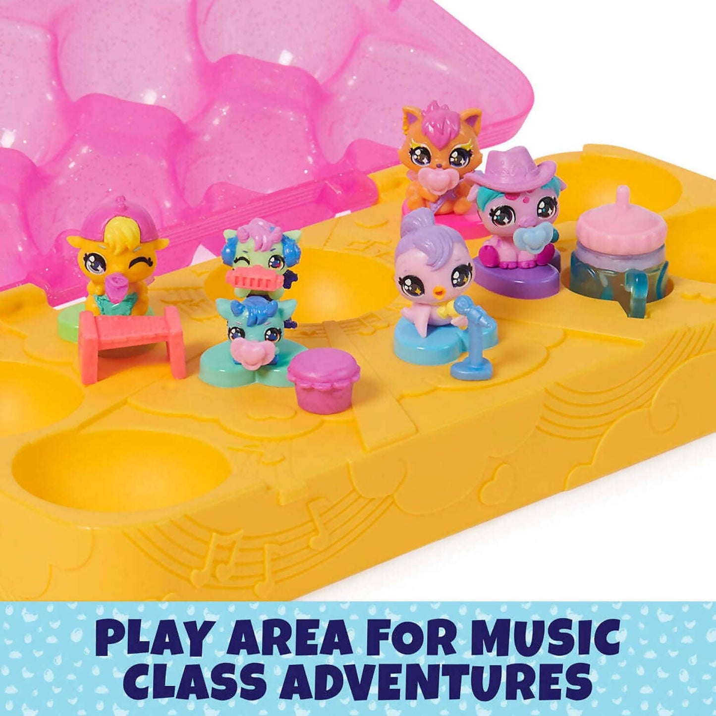 Hatchimals Alive - Pink & Yellow Egg Carton - Spin Master