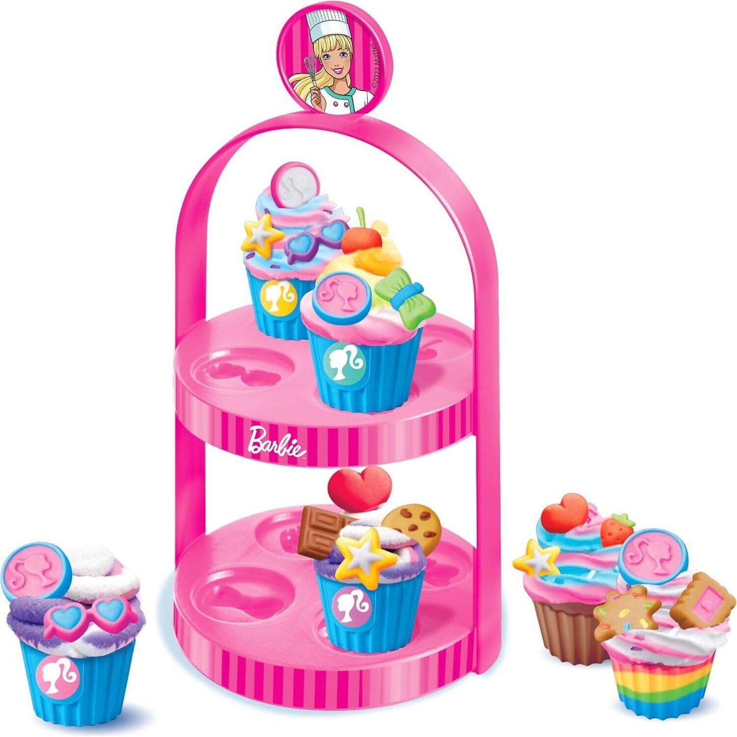 Cra-z-art - Barbie Softee Dough Bakery Cupcake Maker