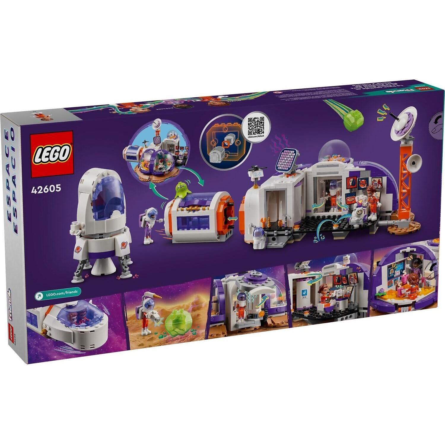 LEGO 42605 Mars Space Base and Rocket - Friends