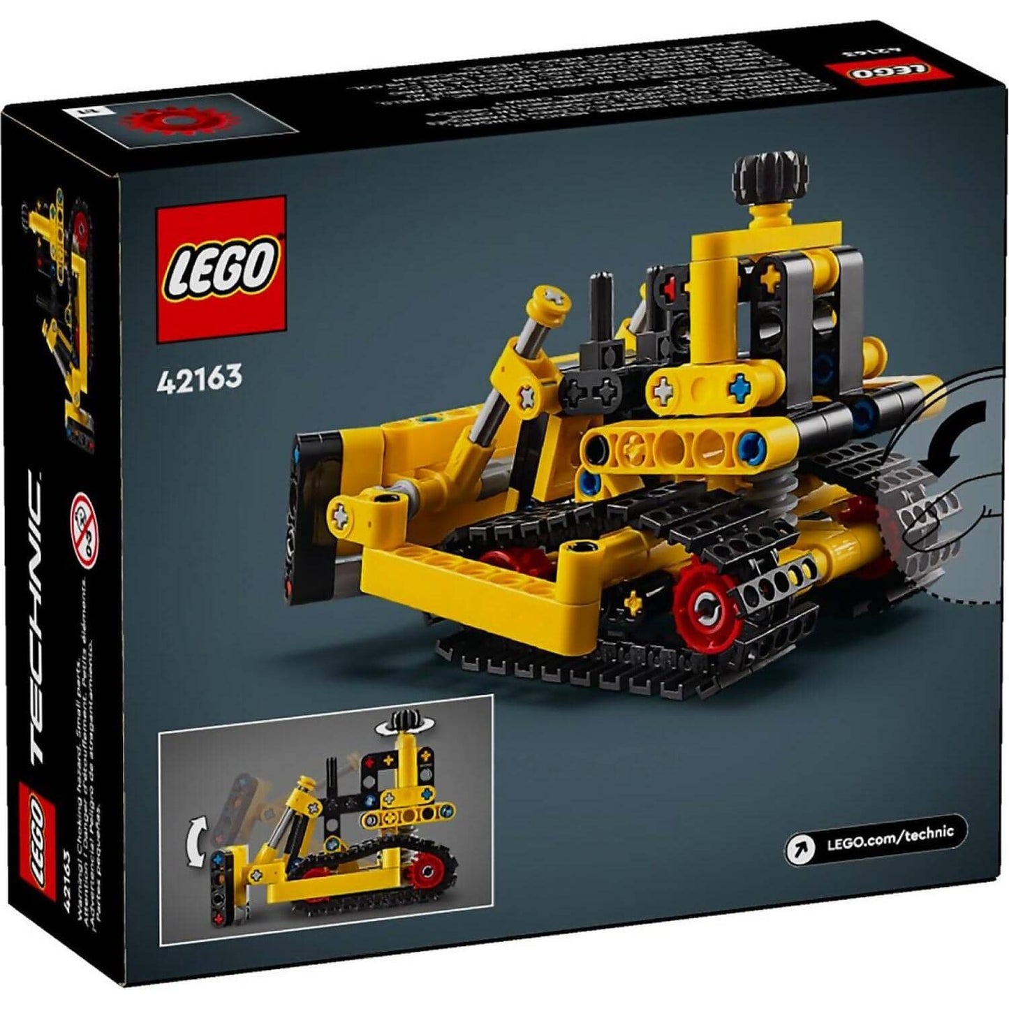 LEGO 42163 Heavy-Duty Bulldozer - Technic
