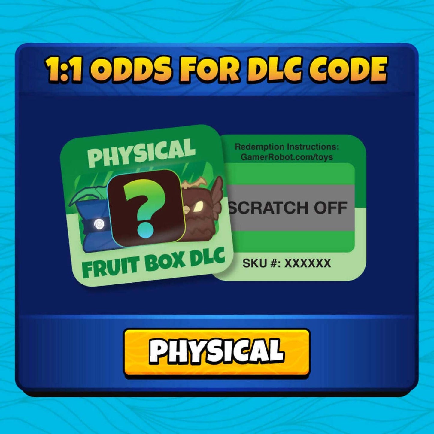 Blox Fruits - 8-inch Collectible Plush Asst With Dlc Code Blind Box Series 1