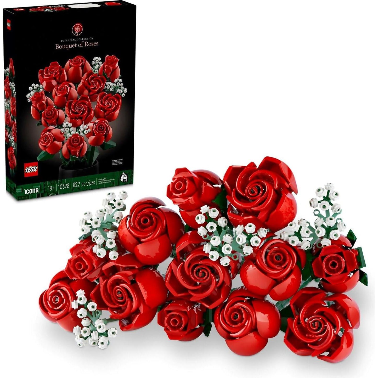LEGO 10328 Bouquet of Roses - Icons Botanical Collection