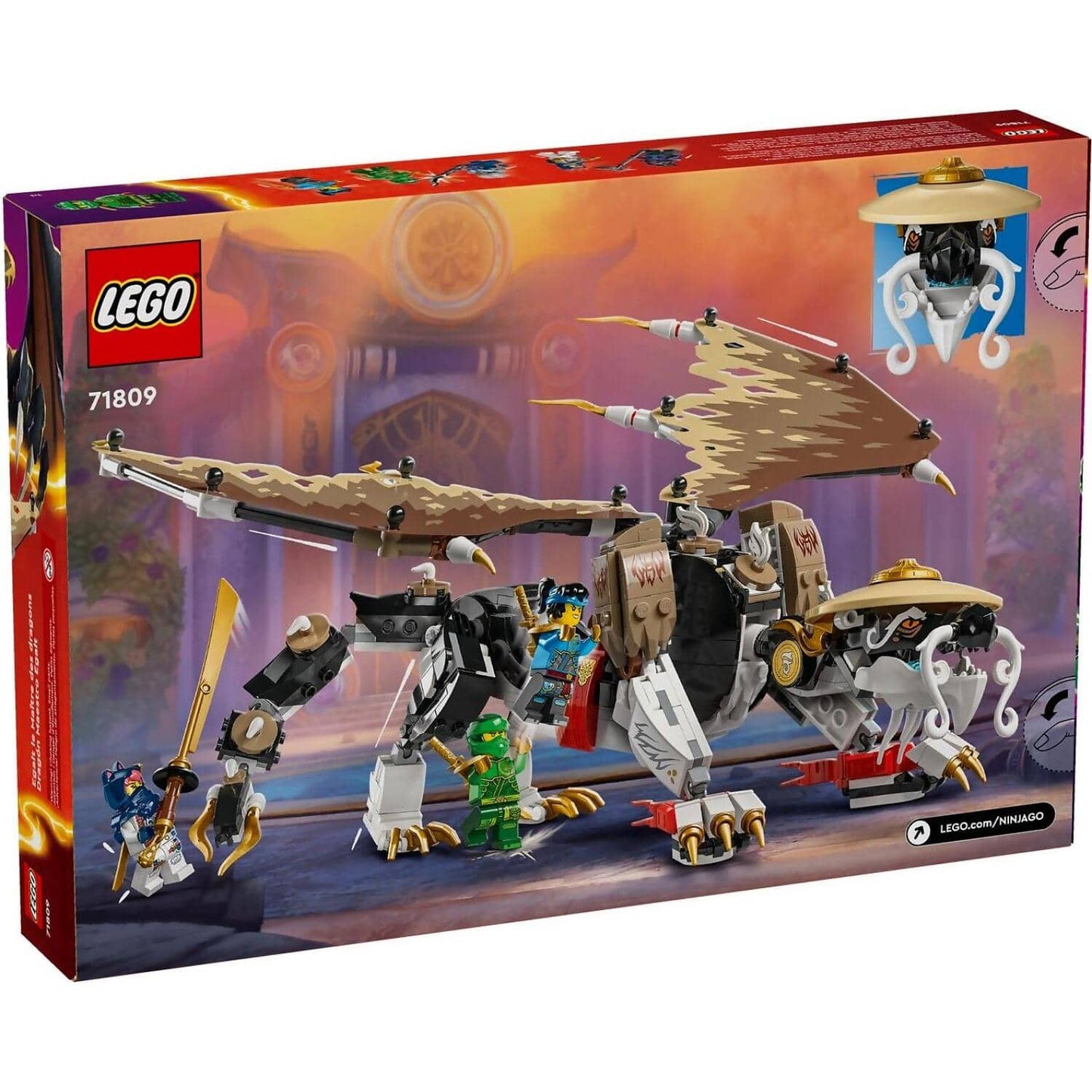 LEGO 71809 Egalt the Master Dragon - Ninjago