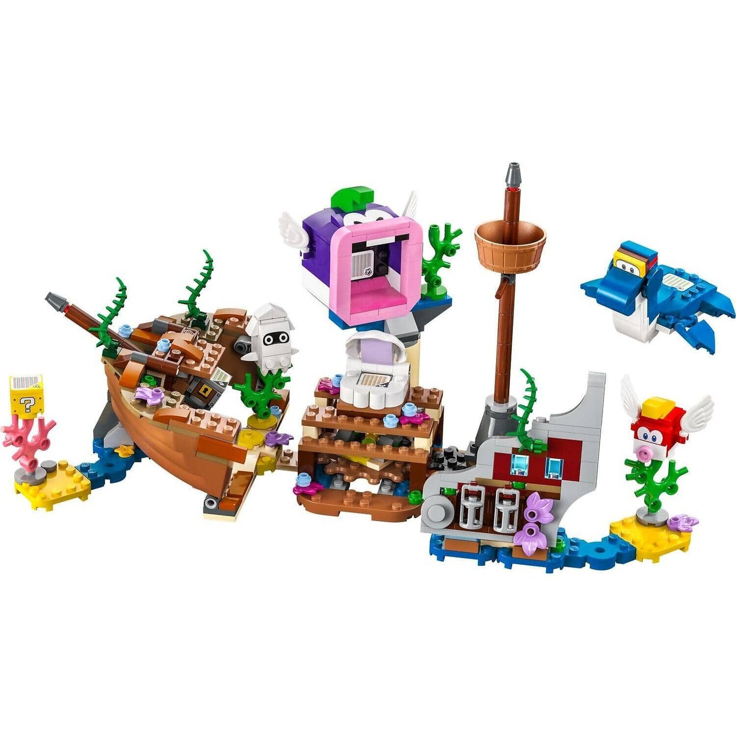 LEGO 71432 Dorrie's Sunken Shipwreck Adventure Expansion Set - Super Mario
