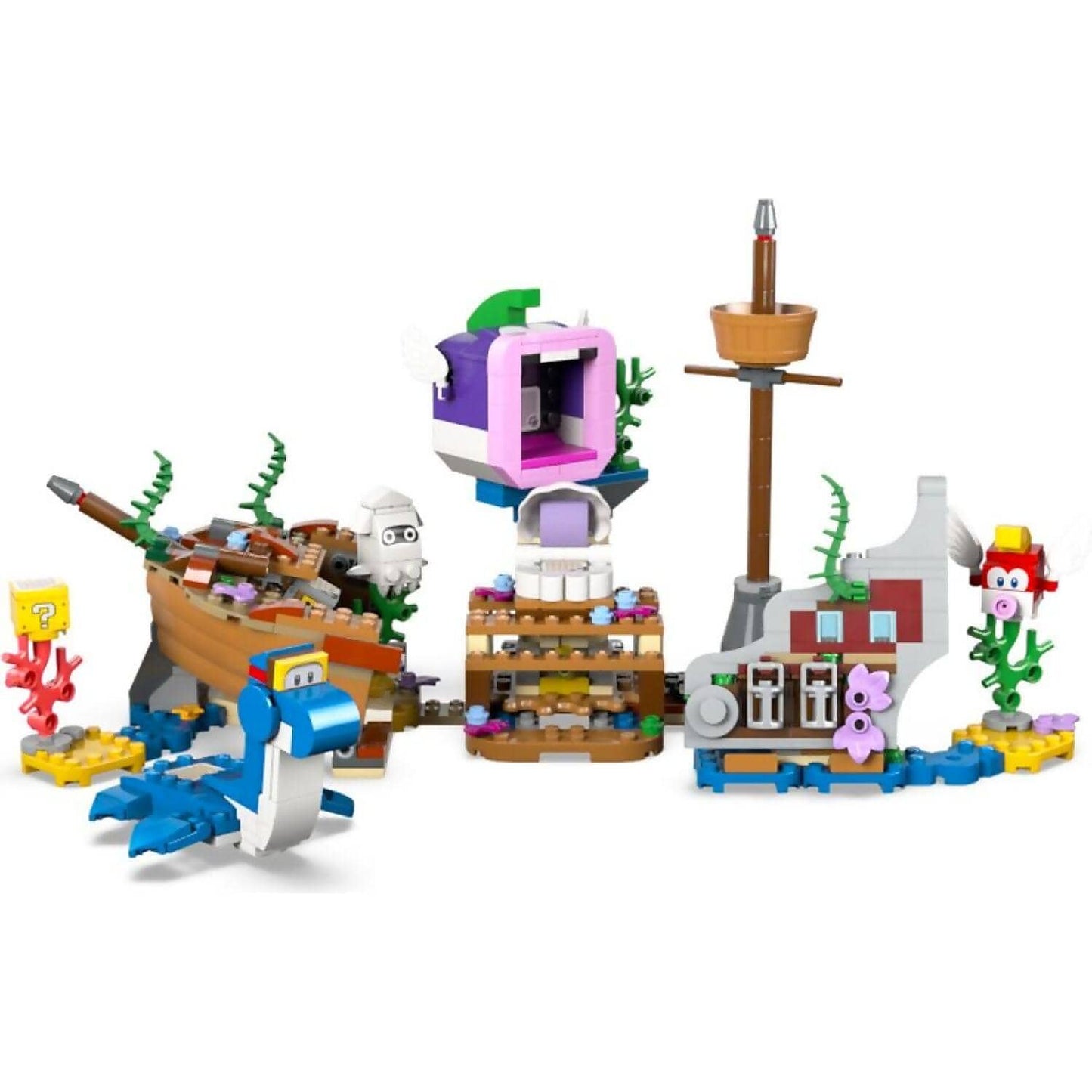 LEGO 71432 Dorrie's Sunken Shipwreck Adventure Expansion Set - Super Mario