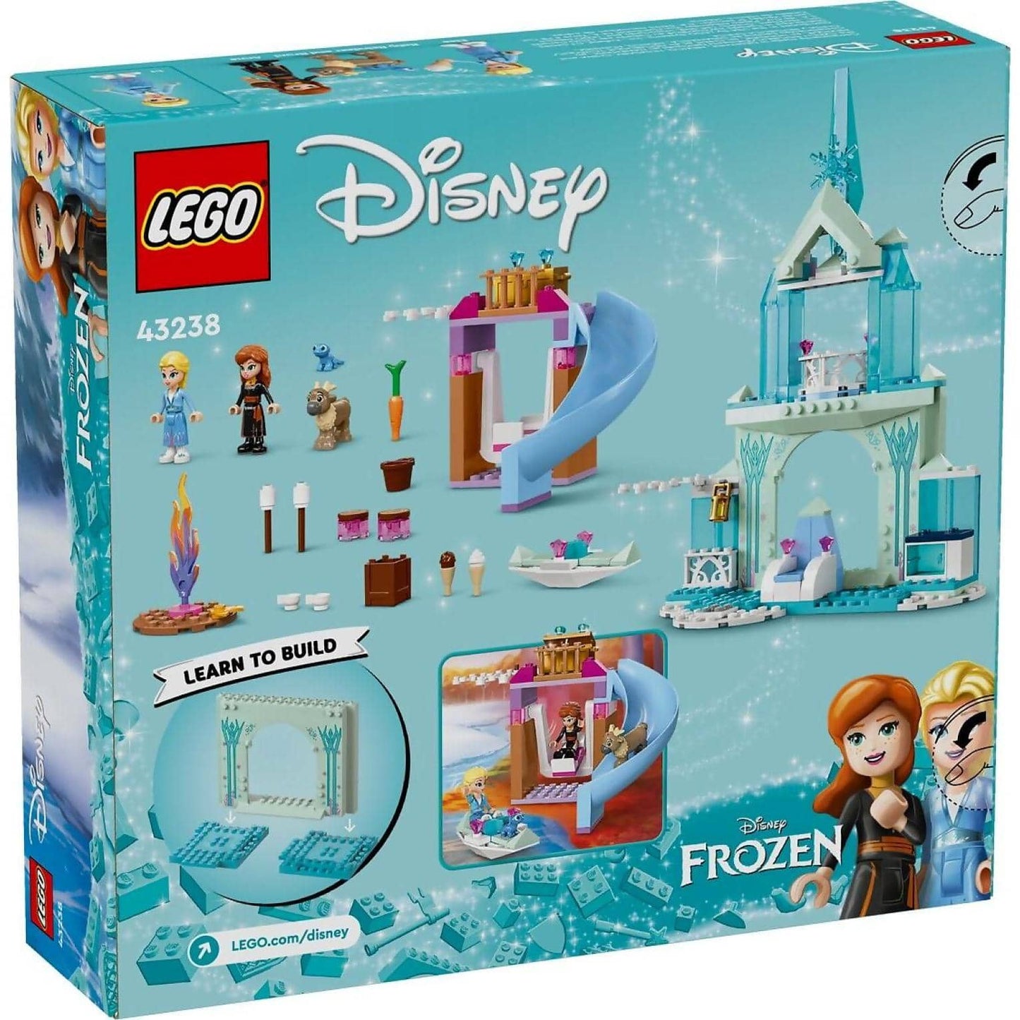 LEGO 43238 Elsa's Frozen Castle - Disney Princess 4+