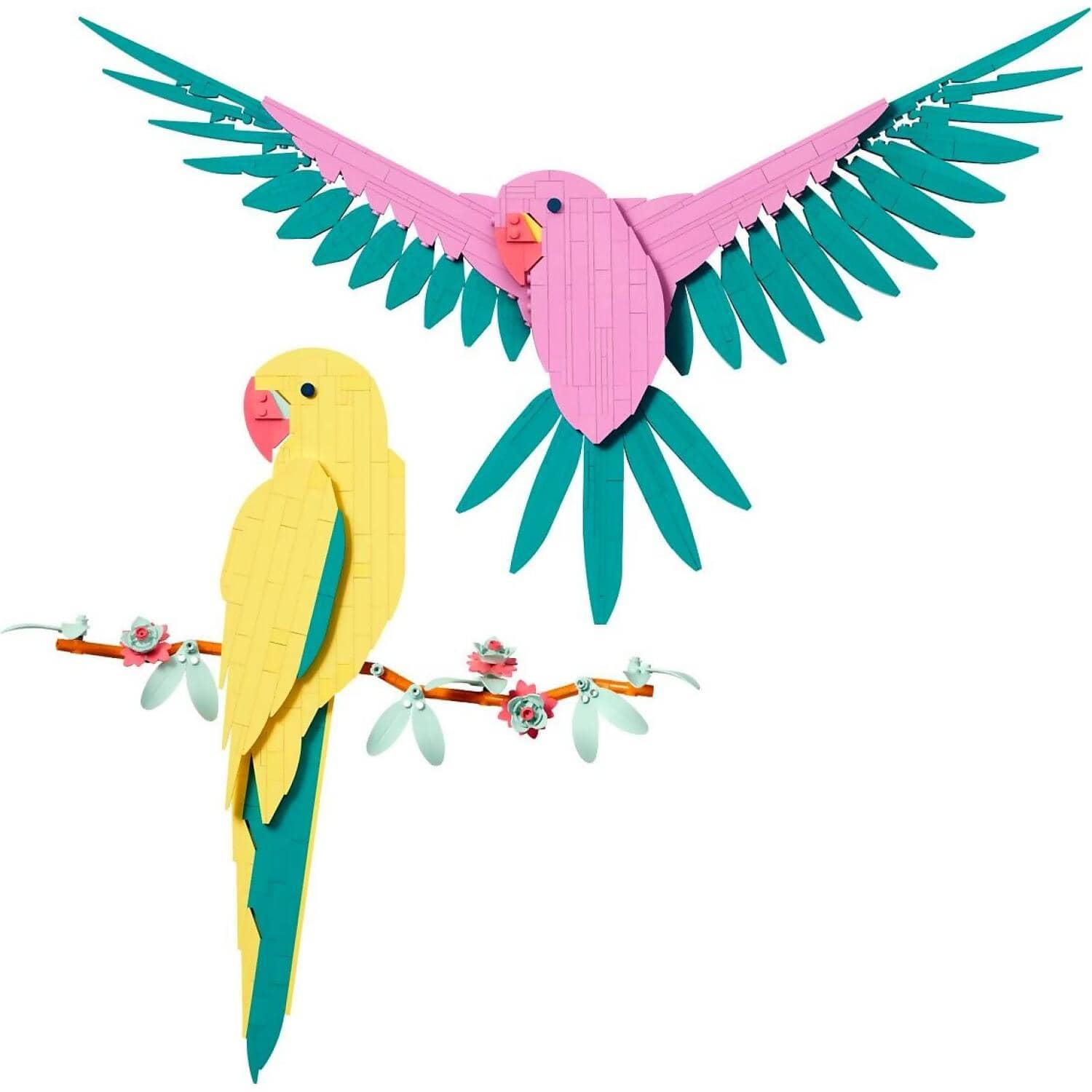 LEGO 31211 The Fauna Collection Macaw Parrots - Art
