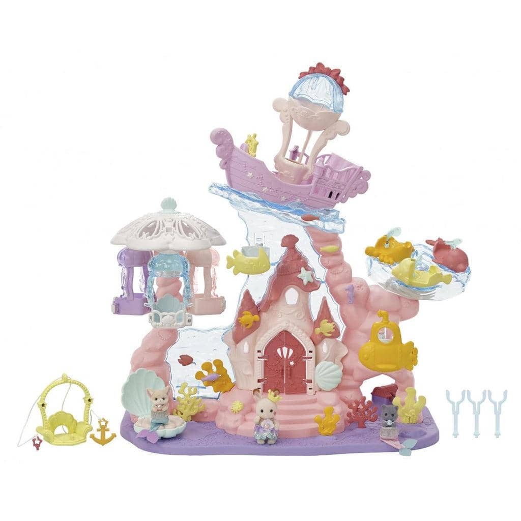 Sylvanian Families - Baby Mermaid Castle Animal Doll Playset