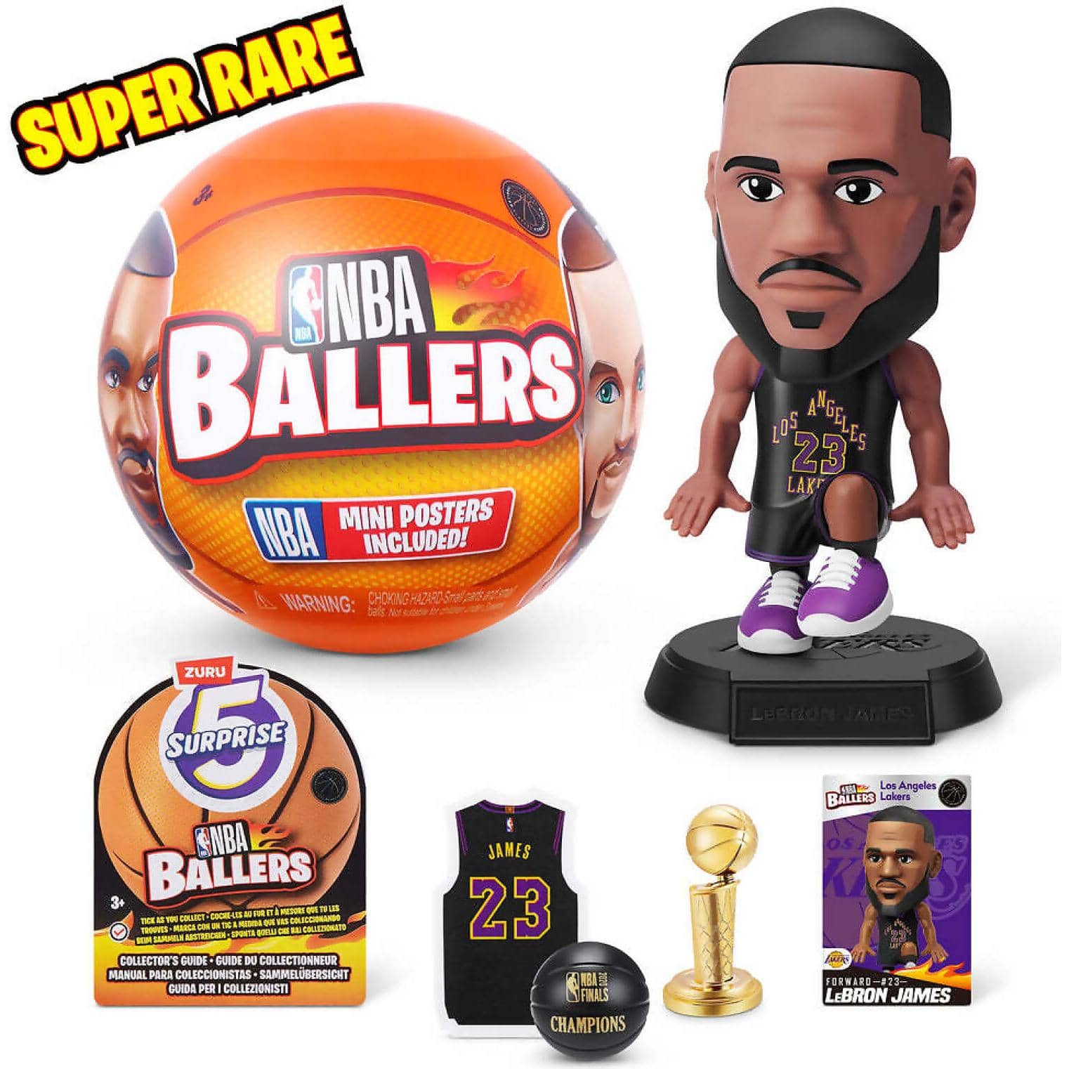 Zuru - 5 Surprise Nba Ballers Assorted Styles