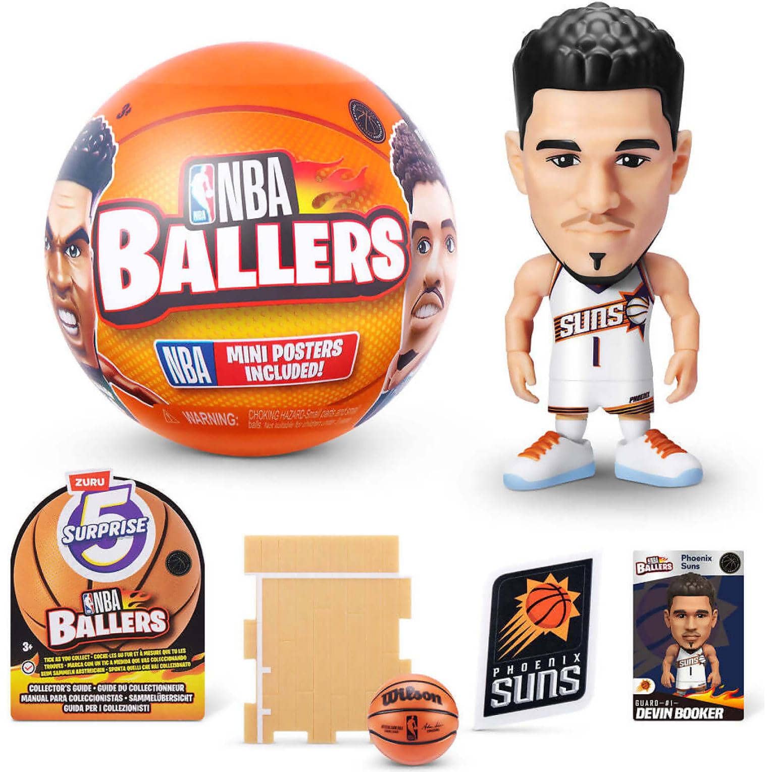 Zuru - 5 Surprise Nba Ballers Assorted Styles