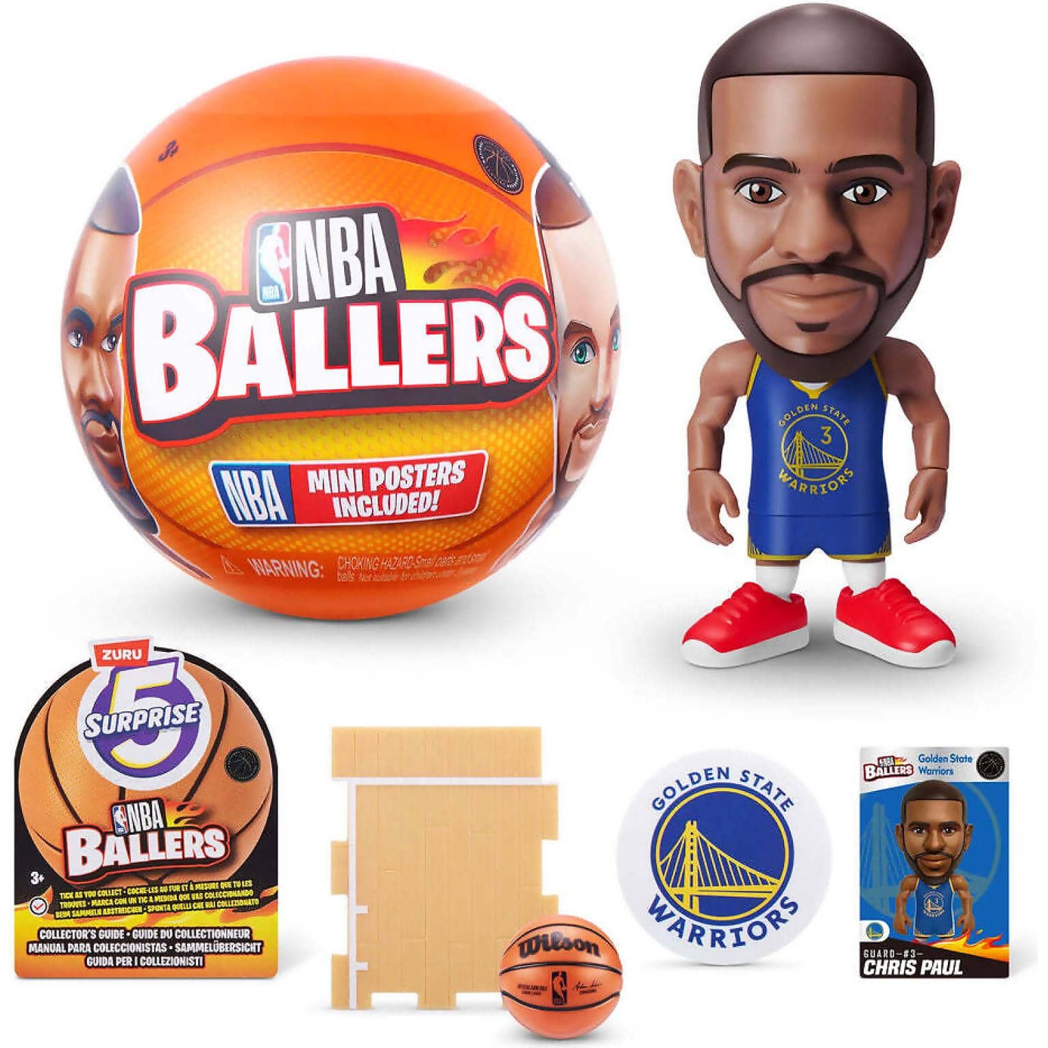 Zuru - 5 Surprise Nba Ballers Assorted Styles