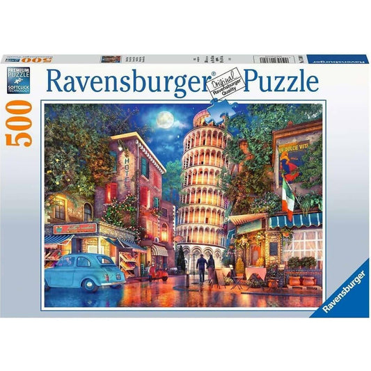 Ravensburger - Evening In Pisa Jigsaw Puzzle 500 Pieces