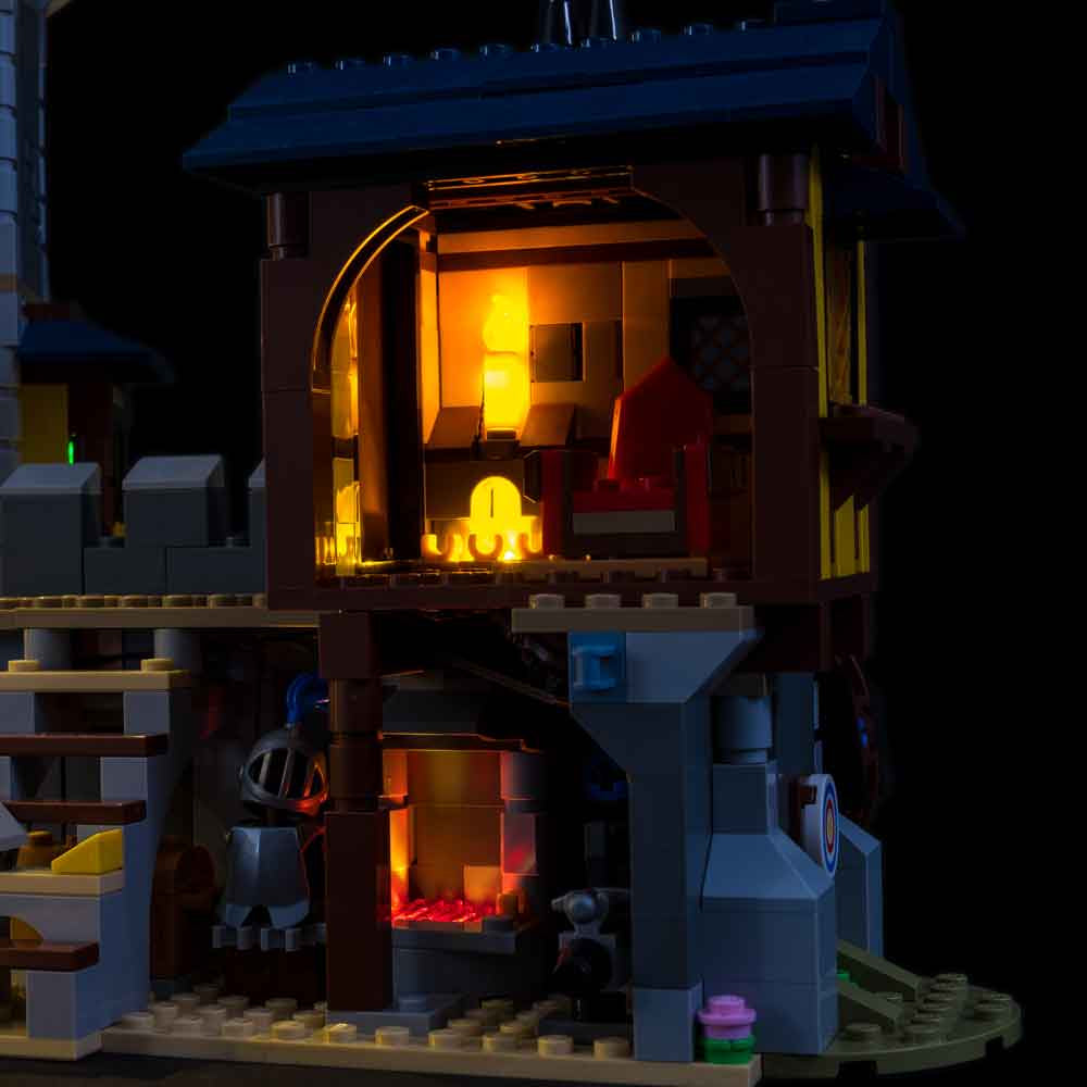 Light My Bricks - LIGHT KIT for LEGO Medieval Castle 31120