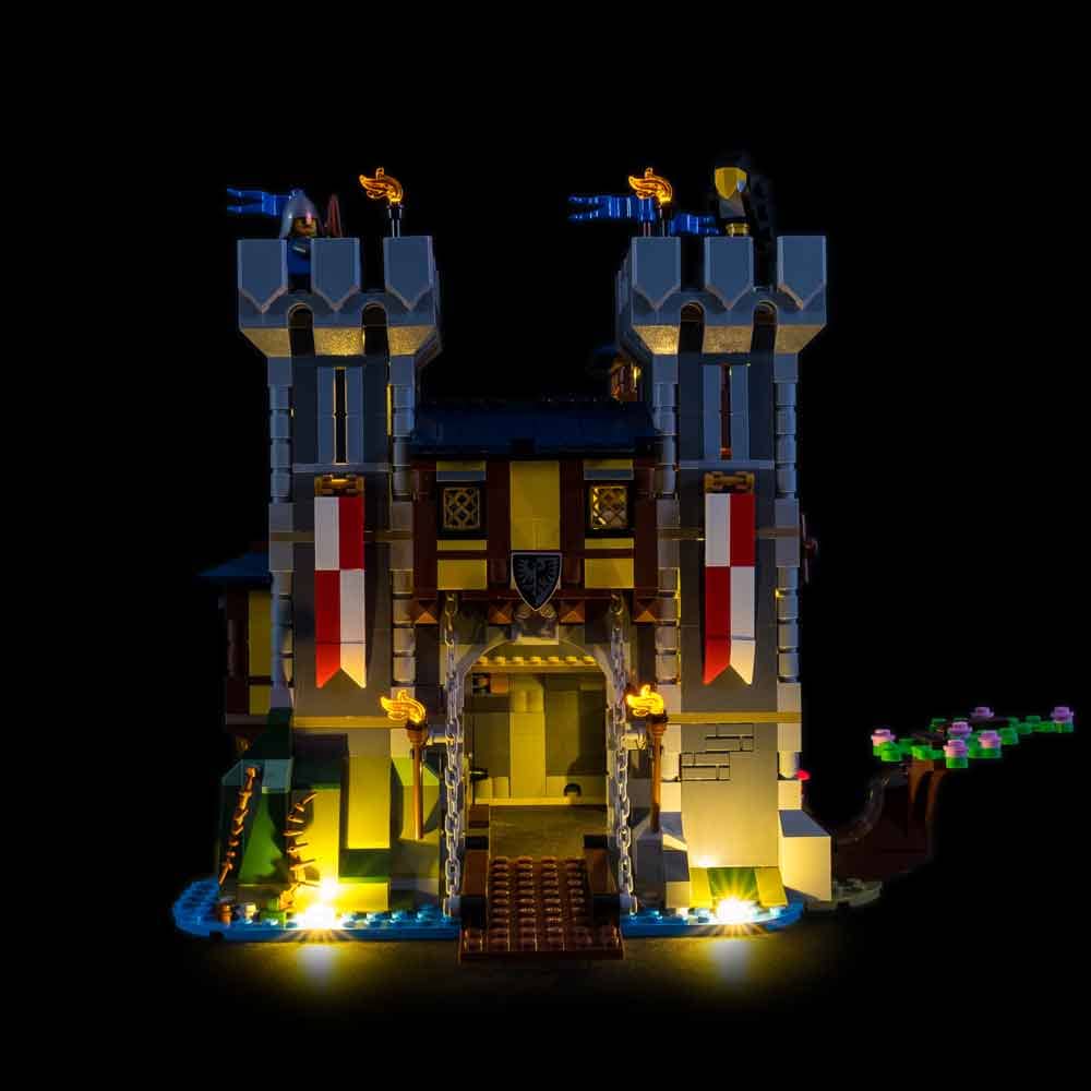 Light My Bricks - LIGHT KIT for LEGO Medieval Castle 31120