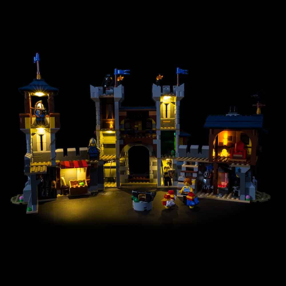 Light My Bricks - LIGHT KIT for LEGO Medieval Castle 31120