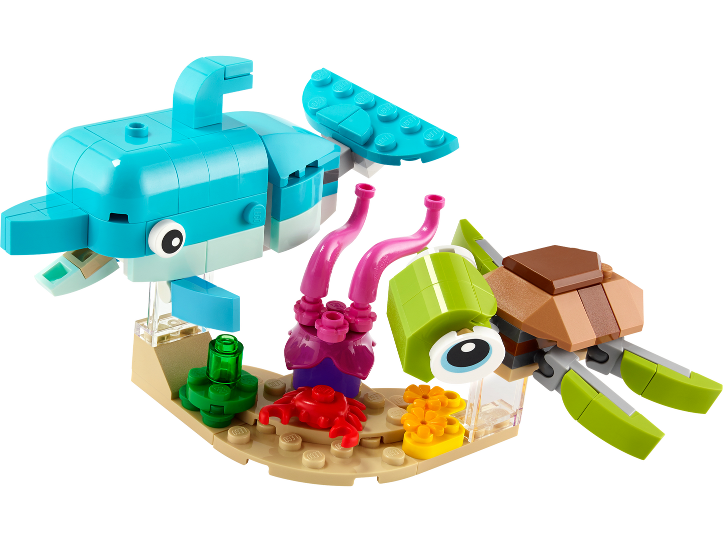 LEGO 31128 Dolphin and Turtle - Creator 3-in-1